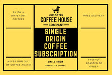Load image into Gallery viewer, Single Origin Coffee Subscription